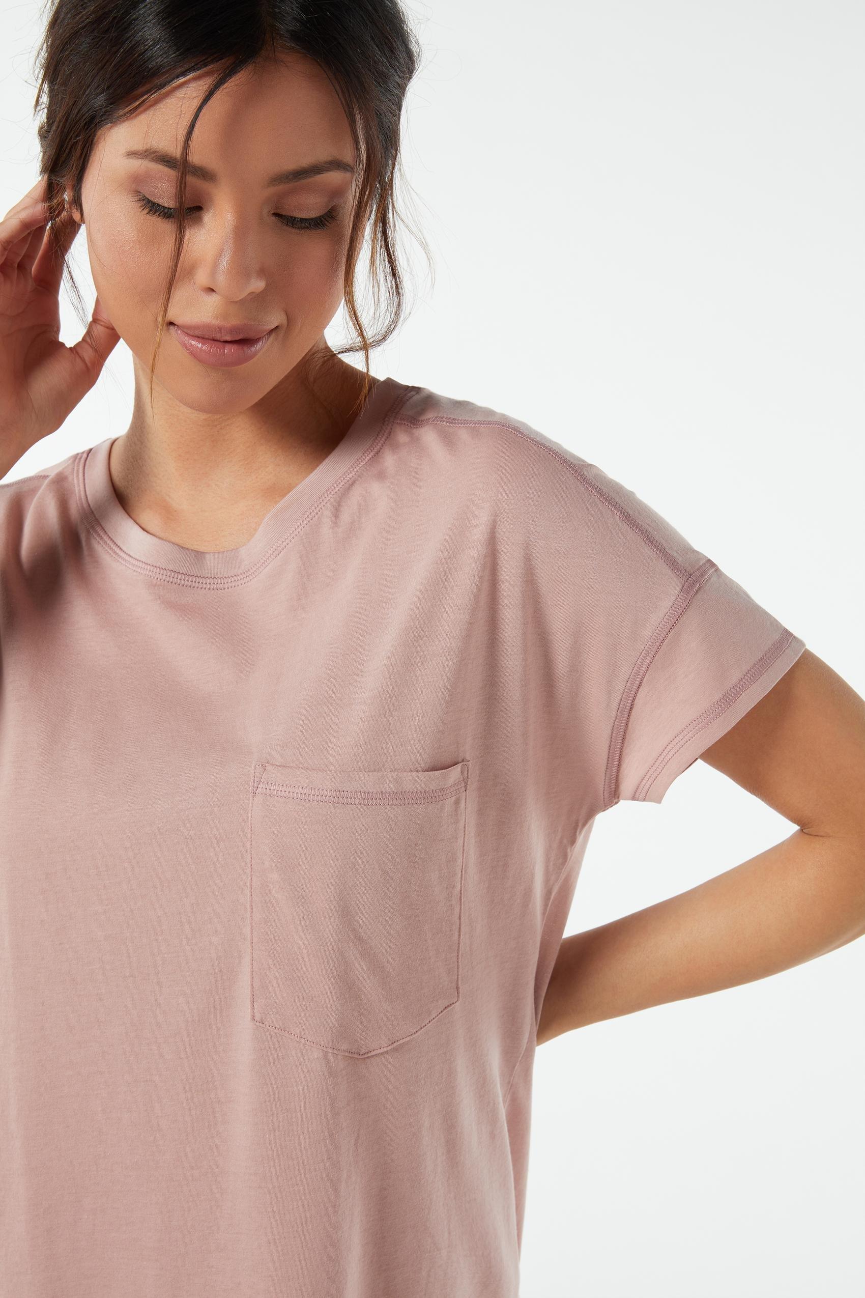 Pink Ultrafresh Supima Cotton Nightdress, , large image number 0