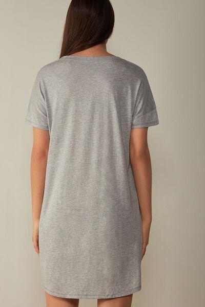 Grey  Ultrafresh Supima Cotton Nightdress, , large image number 5