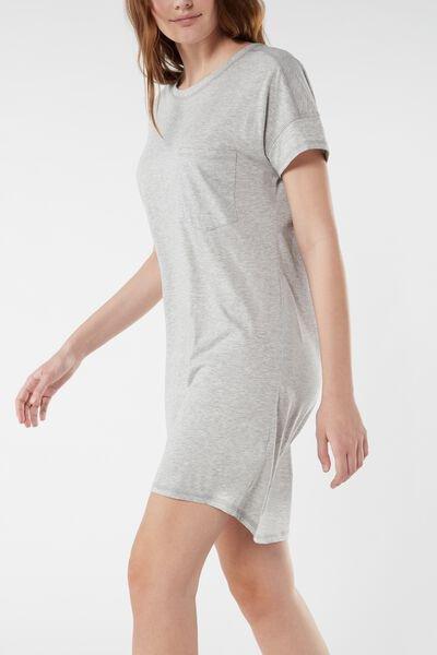 Grey  Ultrafresh Supima Cotton Nightdress, , large image number 6