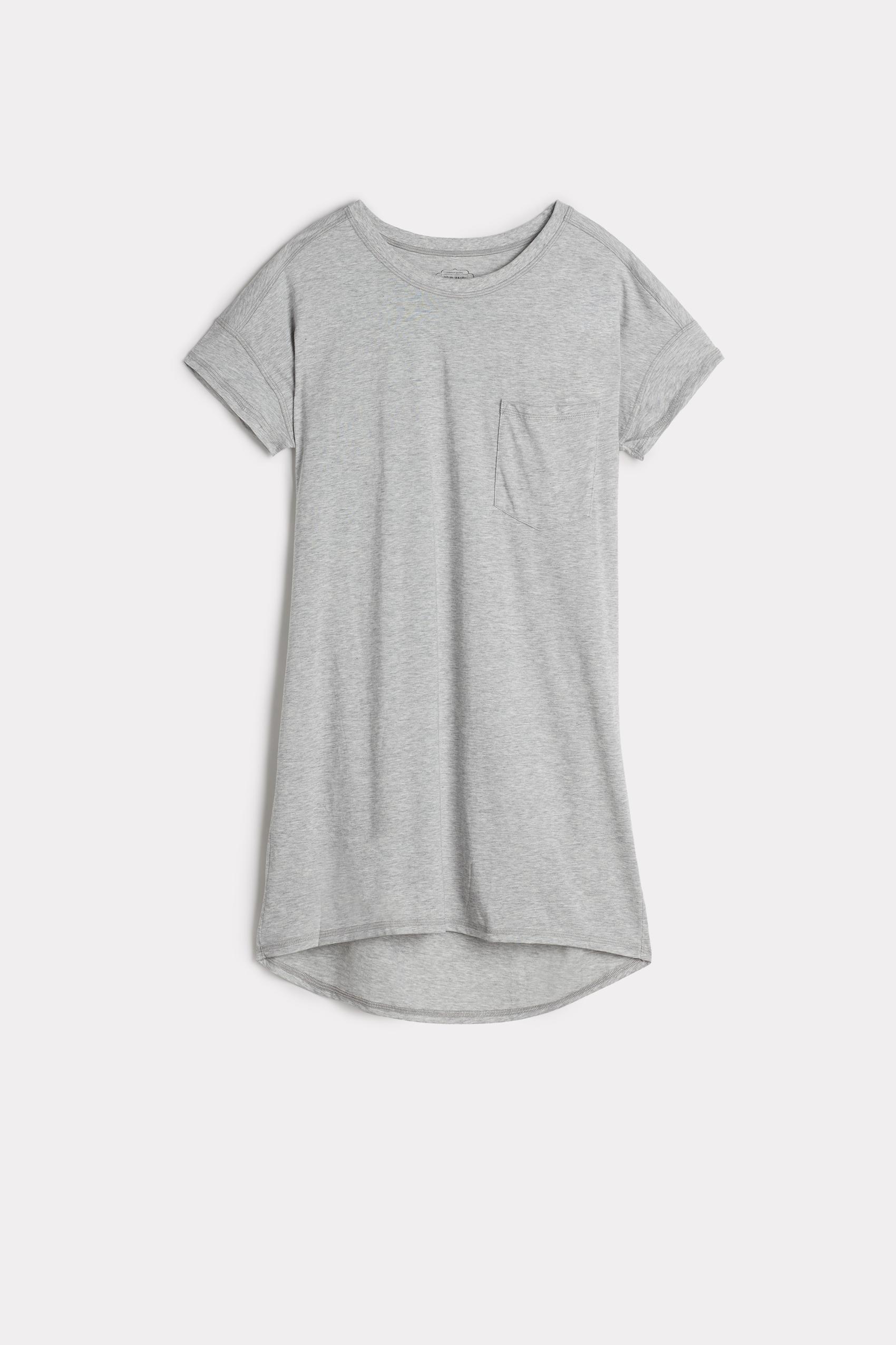Grey  Ultrafresh Supima Cotton Nightdress, , large image number 8