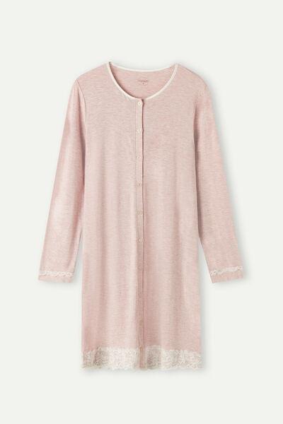 Pink Button-Down Nightdress, , large image number 2