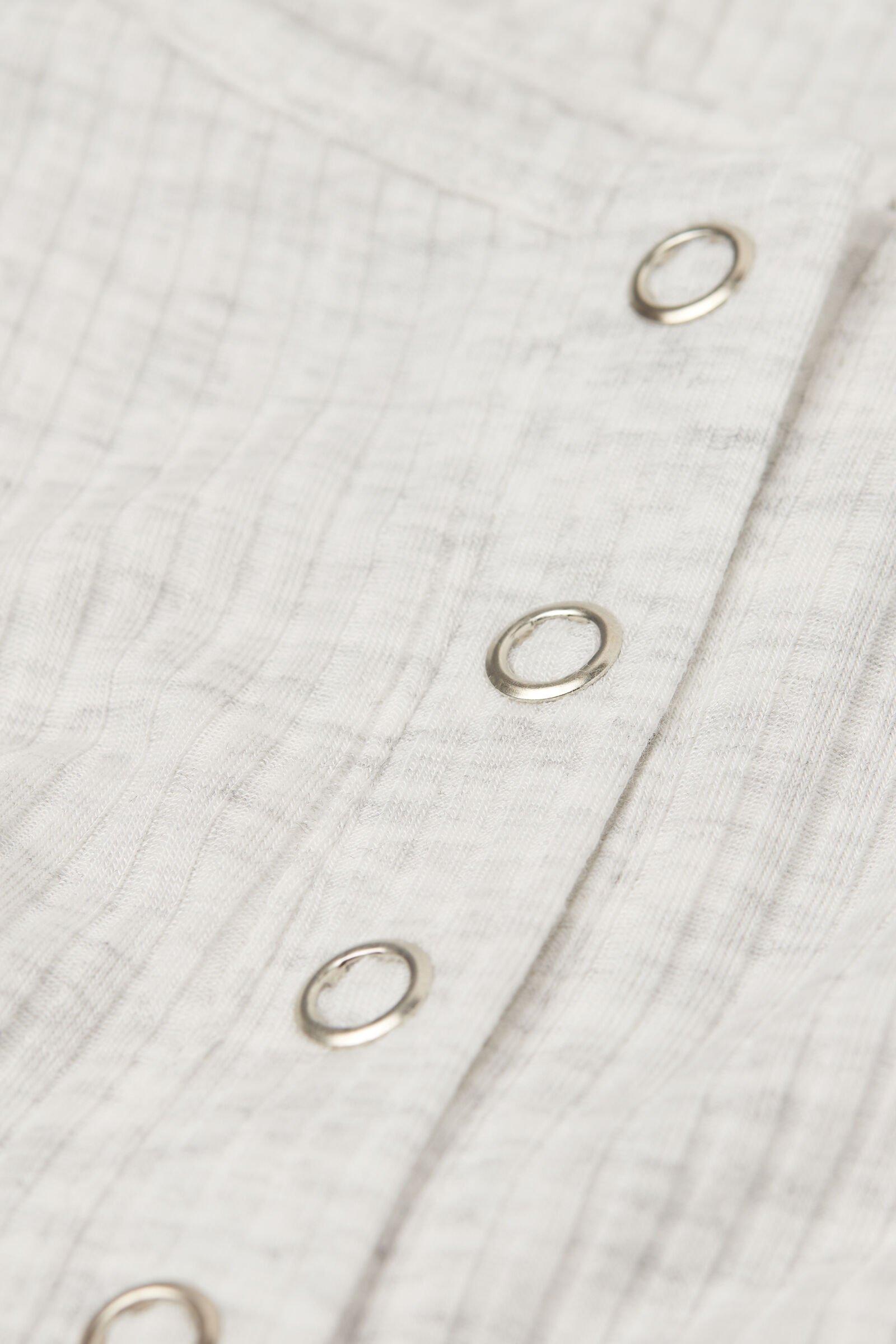 Grey Spaghetti Straps Nightdress, 5601_860J, large image number 5