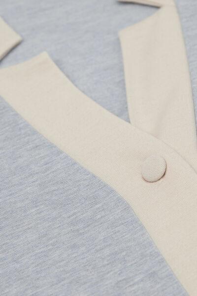 Grey Cold Winter Night Nightdress, , large image number 4