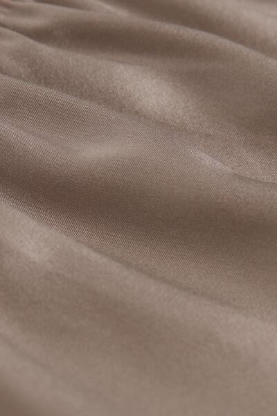 Beige Silk Shorts, , large image number 4