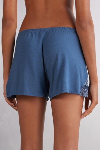 Blue Lace Inserts Shorts, 5601_658J, large image number 3