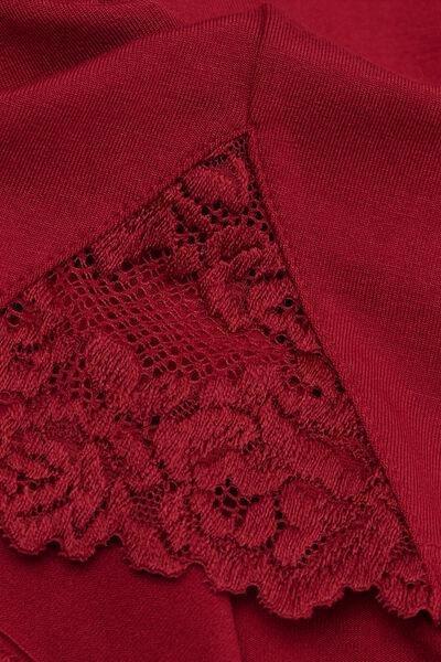 Red Pretty Flowers Modal Shorts, , large image number 4