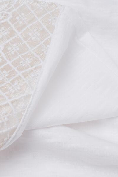 White Sophisticated Allure Shorts, , large image number 4