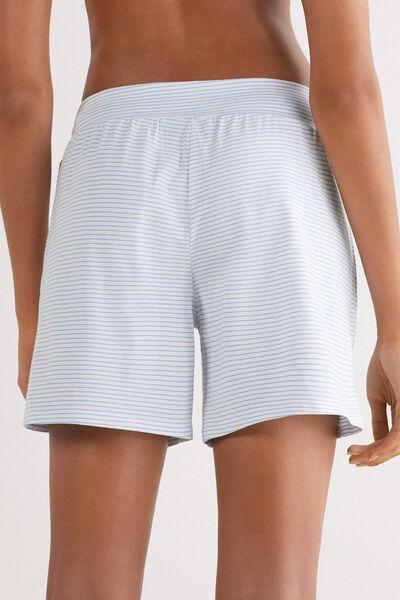 Blue Morning Portofino Striped Shorts, , large image number 3