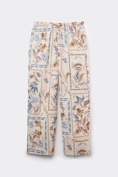 Multicolour Italian Riviera Trousers, 5601_868J, large image number 6