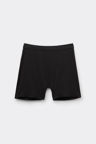 NERO Your Everyday Wear Ribbed Cycling Shorts, , large image number 1