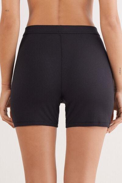 NERO Your Everyday Wear Ribbed Cycling Shorts, , large image number 3
