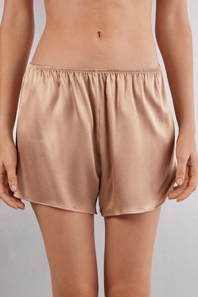 Pink Silk Shorts, , medium