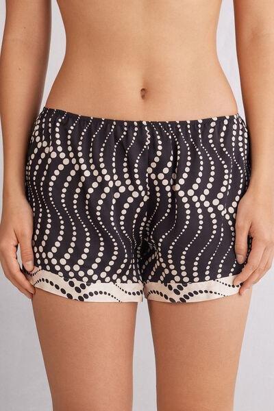 Cream Cool Elegance Shorts, , medium