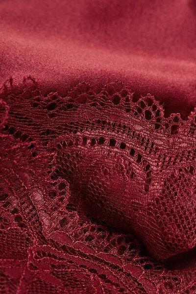 Red She Is A Classic Silk Top, , large image number 4