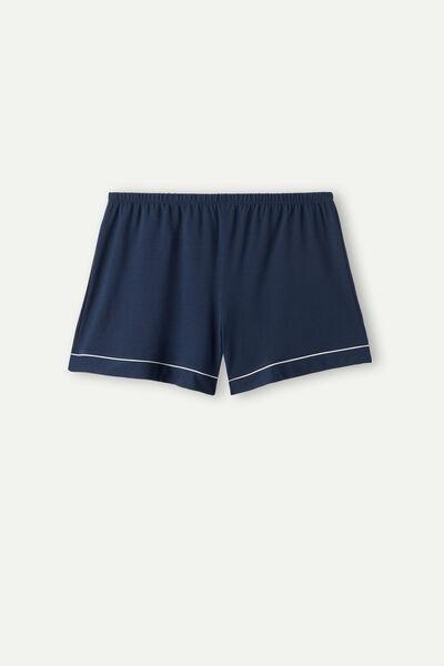 Blue Modal Shorts, , large image number 2