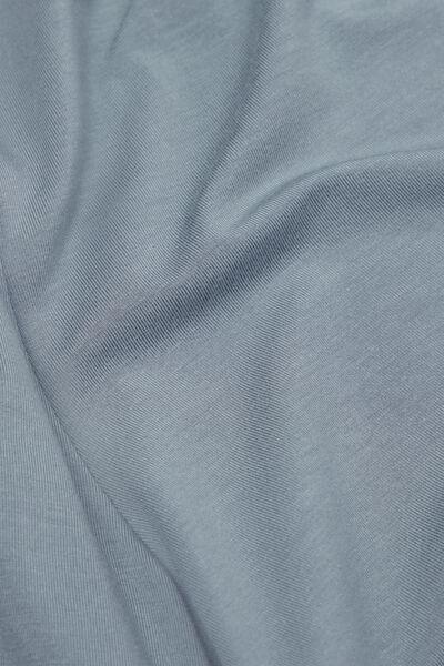 Blue Contrasting Trim Shorts, , large image number 4