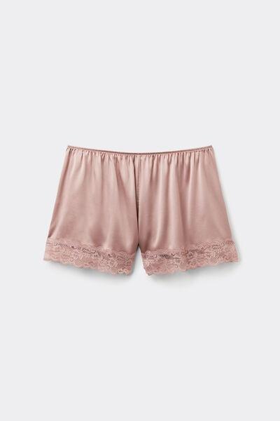 Pink Embroidered Shorts, , large image number 2