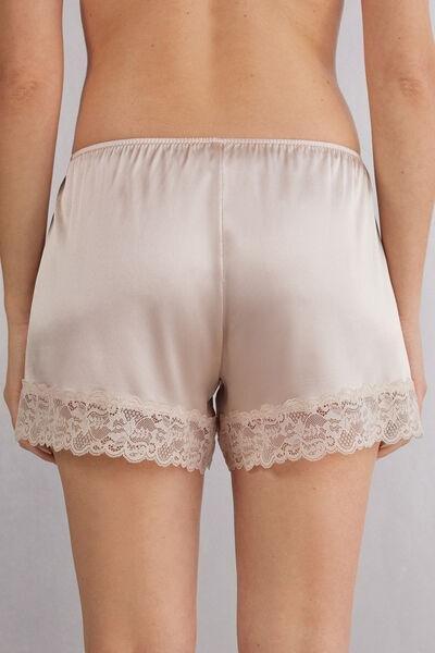 White Embroidered Shorts, , large image number 2