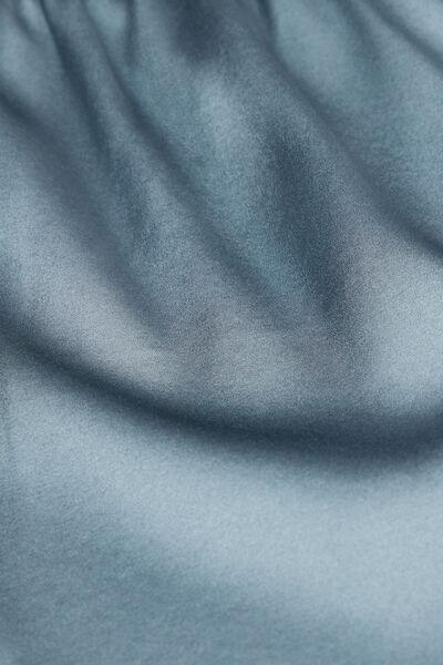 Blue Lace And Silk Shorts, , large image number 4