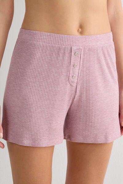 Pink Chic Comfort Shorts, 5601_859J, large image number 7