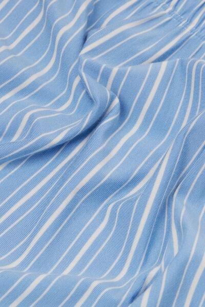 Blue Oxford Stripes Modal Shorts, , large image number 4