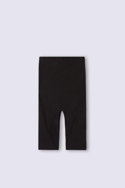 Black High-Waisted Light Shaping Shorts, , large image number 2