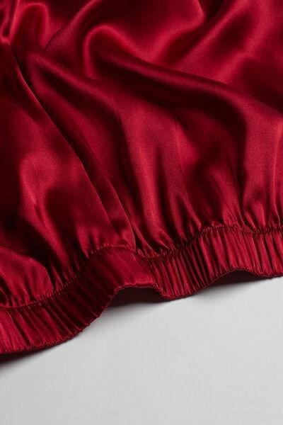 Intimissimi - Red Silk Satin Trousers