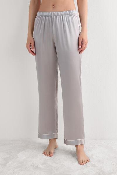 Grey Elasticated Waist Trousers, 5601_347J, large image number 0