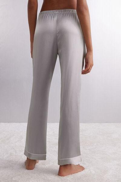Grey Elasticated Waist Trousers, , large image number 3