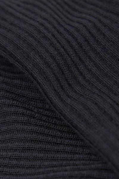 Black Cashmere Palazzo Trousers, , large image number 4