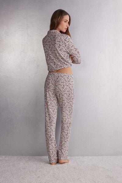 Multicolour Printed Pyjama Bottoms, , large image number 2