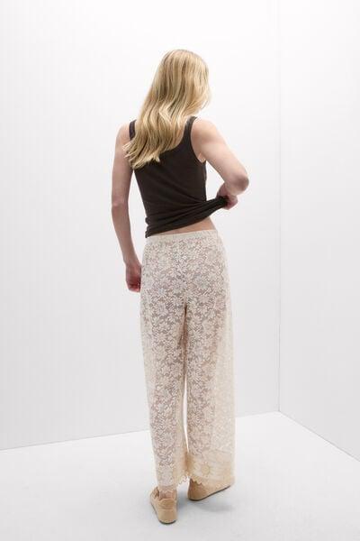 Beige Midsummer Dream Lace Pants, 5601_118K, large image number 2