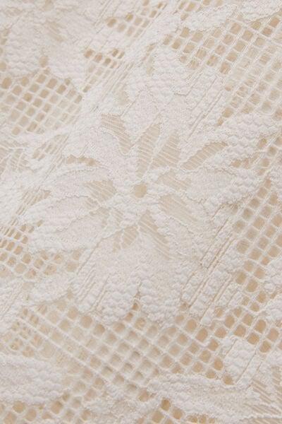 Beige Midsummer Dream Lace Pants, 5601_118K, large image number 4