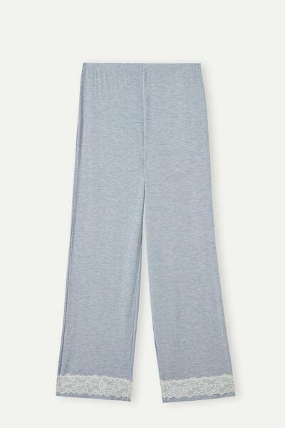 Intimissimi - Blue Full-Length Modal Trousers