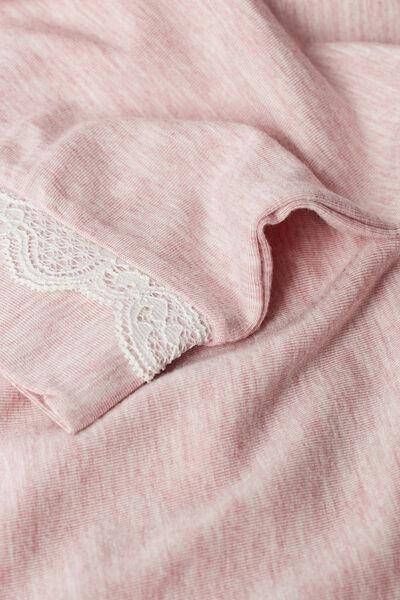 Intimissimi - Pink Long Modal Lace Details Trousers