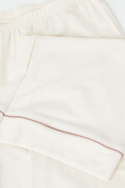Intimissimi - White Long Micromodal Trousers