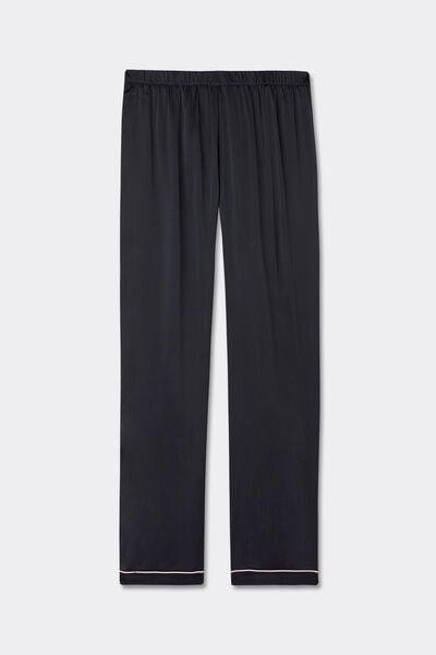 Black Full Length Trousers, Black, large image number 6
