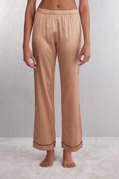 Pink Silk Trousers, , medium