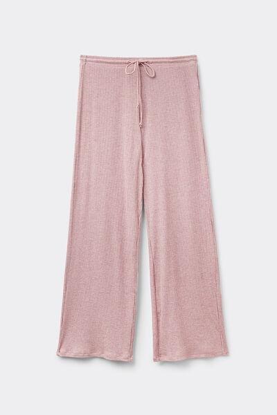 Pink Modal Palazzo Trousers, , large image number 2