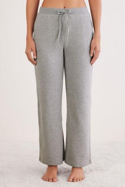 Grey Coraline Casual Palazzo Pants, 5601_042K, medium