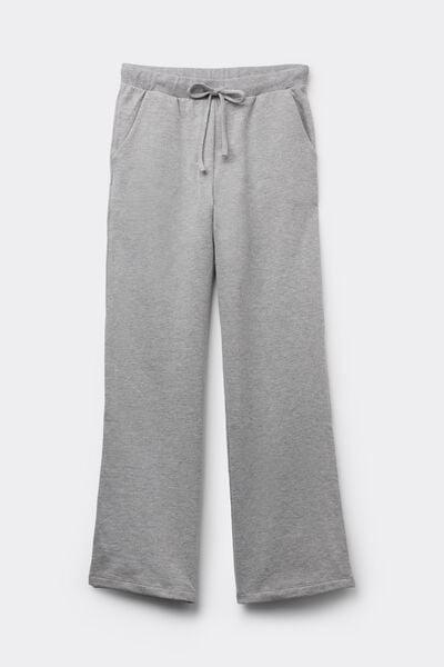 Grey Coraline Casual Palazzo Pants, 5601_042K, large image number 2