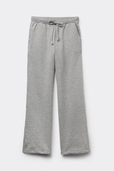 Grey Coraline Casual Palazzo Pants, 5601_042K, large image number 3