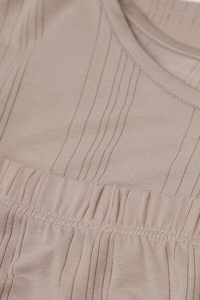 ROSE BEIGE Delicate Alchemy Long Modal Pyjamas, , large image number 4