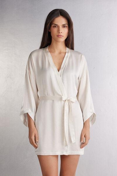White Sleepless Nights Kimono, , medium