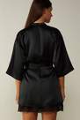 Intimissimi - Black Silk Kimono, Women
