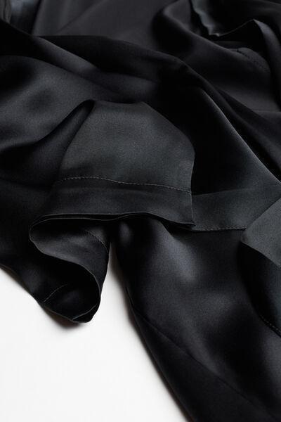 Black Silk Kimono, , large image number 7
