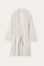 Intimissimi - Rope Beige Blend Classic Beauty Modal With Wool Dressing Gown, Women