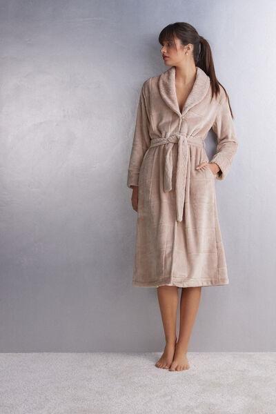 Intimissimi - Beige Embrace Yourself Long Dressing Gown