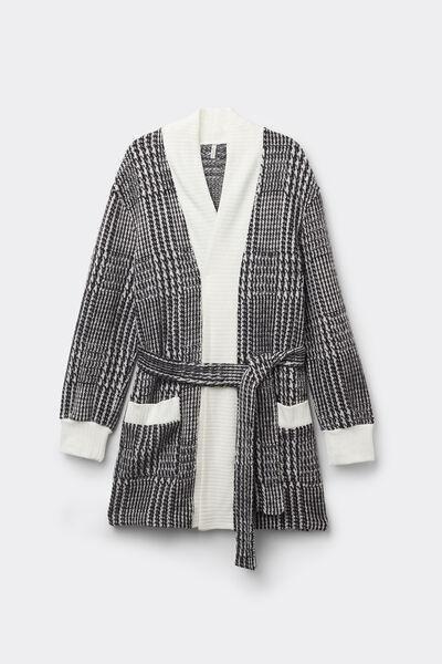 Ivory Royal Elegance Dressing Gown, , large image number 2
