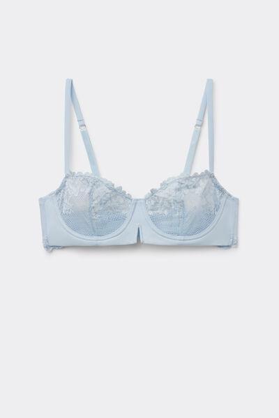 Blue Denise Pretty Flowers Balconette Bra, 5601_060K, large image number 3